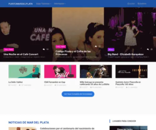 Puntomardelplata.com.ar(Mar del Plata. Información y noticias de Mar del Plata) Screenshot
