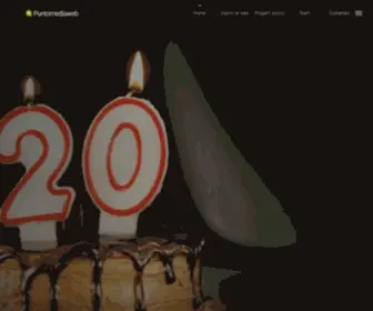 Puntomedia.it(20 anni di siti e progetti web) Screenshot