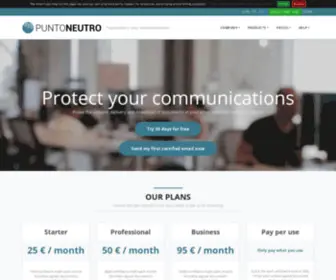 Puntoneutro.net(Punto neutro) Screenshot