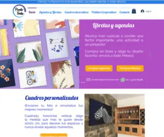 Puntotinta.com(Agendas, libretas, cuadernos y cuadros decorativos) Screenshot