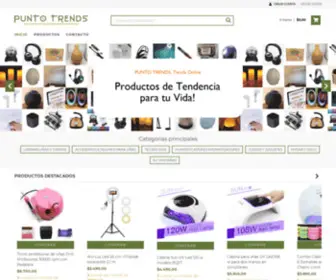 Puntotrends.com.ar(Tienda Online de Punto Trends) Screenshot