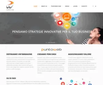 Puntoweb-Arezzo.it(Commerce, SEO, SEM, Grafica, Pubblicita') Screenshot