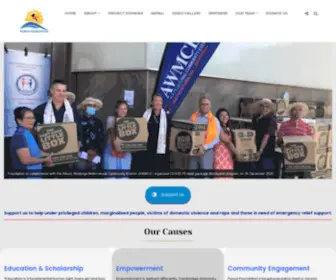 Punyafoundation.org(Justice through Education and Empowerment) Screenshot