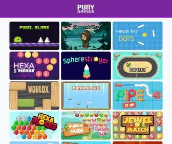 Punygames.com(Puny Games) Screenshot