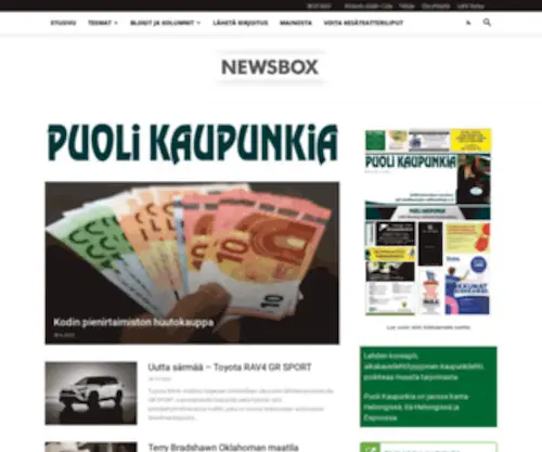 Puolikaupunkia.fi(Puolikaupunkia) Screenshot