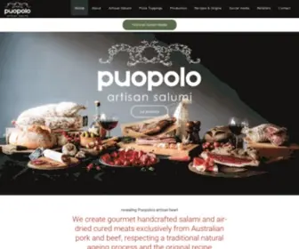 Puopolo.com.au(Puopolo Artisan Salumi) Screenshot