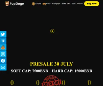 Pupdoge.finance(Pupdoge finance) Screenshot