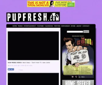 Pupfresh.com(PUP FRESH) Screenshot