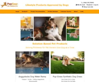 Pupgearcorporation.com(Manufacturers of Pup) Screenshot