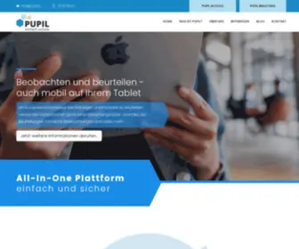 Pupil.ch(Die schweizer schulmanagement software) Screenshot