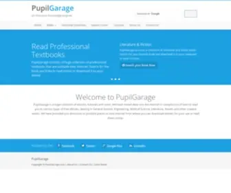 Pupilgarage.com(Download Free Books for Computer Science) Screenshot