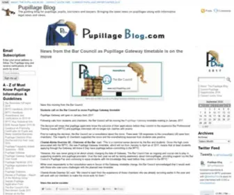Pupillageblog.com(Pupillage Blog) Screenshot