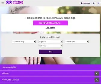 Pupilo.ee(Kontaktläätsed) Screenshot