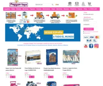Puppentoys.com(Juguetes Puppen Toys) Screenshot