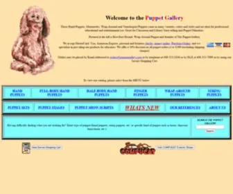 Puppetgallery.com(THE PUPPET GALLERY) Screenshot