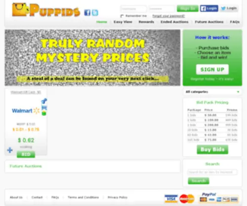 Puppids.com(Household items) Screenshot