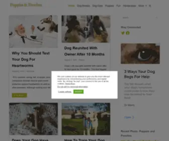 Puppiesandpooches.com(Puppies and Pooches) Screenshot