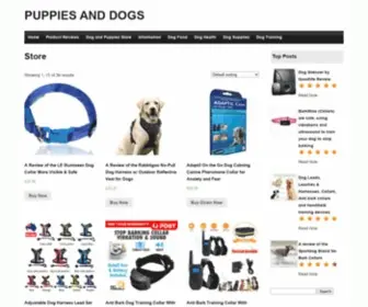 Puppiesonlineshop.com(Puppies Online Shop) Screenshot