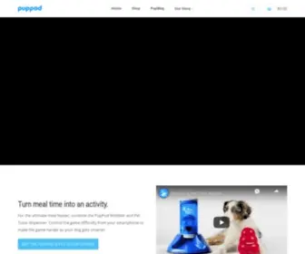 Puppod.com(PupPod is an interactive puzzle toy for dogs) Screenshot