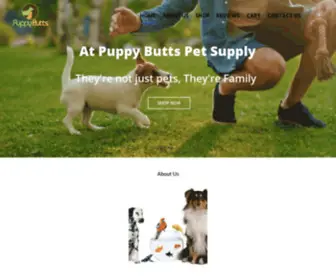 Puppybuttspetsupply.com(Puppy Butts Pet Supply) Screenshot