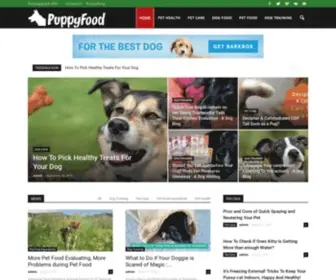 Puppyfood.net(Puppyfood) Screenshot