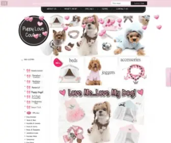 Puppylovecouture.com(Dog Clothes) Screenshot