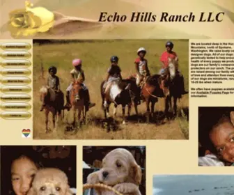 Puppyofmine.com(Echo Hills Ranch) Screenshot