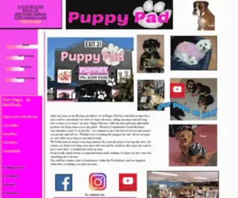 Puppypad.com.au(Puppy pet shop) Screenshot