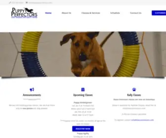 Puppyperfectors.com(Dog Training and Agility Center) Screenshot