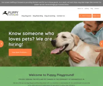 Puppyplaygroundindy.com(Puppy Playground) Screenshot