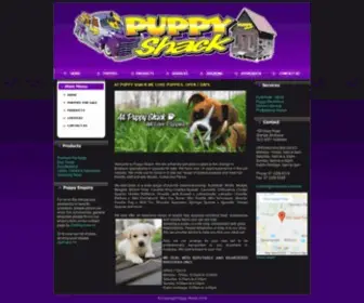 Puppyshack.com.au(Puppy Shack) Screenshot