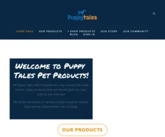 Puppytalespetproducts.com(Puppy Tales Pet Products) Screenshot