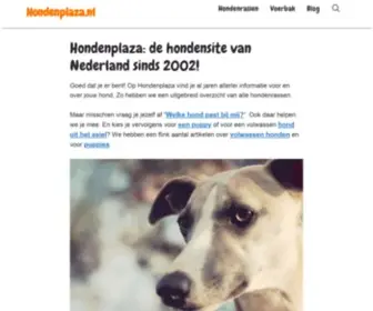 Puppytekoop.nl(De beste hondenwebsite voor de beste baasjes) Screenshot
