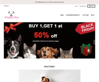 Puppyyou.com(Create an Ecommerce Website and Sell Online) Screenshot
