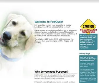 PupQuest.org(Puppy) Screenshot