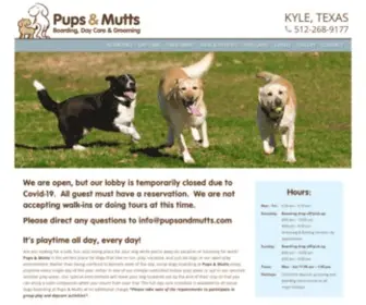 Pupsandmutts.com(Pups & Mutts) Screenshot