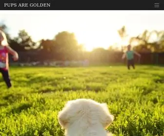 Pupsaregolden.com(Pups are Golden) Screenshot