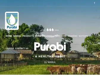 Purabi.org(Purabi Dairy) Screenshot