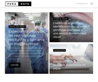 Puradata.com.ar(Pura Data) Screenshot