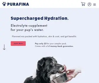 Purafina.com(Create an Ecommerce Website and Sell Online) Screenshot