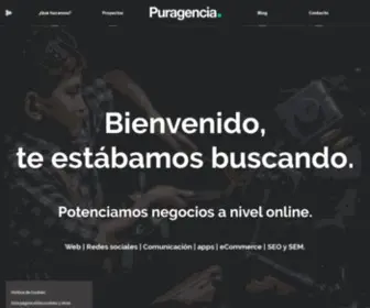 Puragencia.com(Redes sociales en sevilla) Screenshot