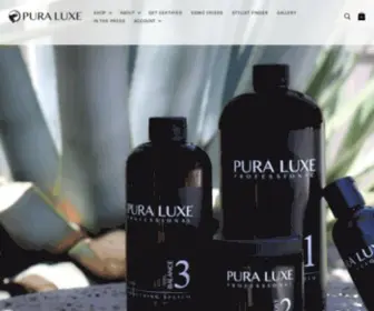 Puraluxe.com(Pura Luxe) Screenshot