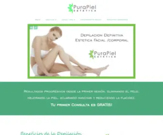 Purapielmendoza.com(Pura Piel Mendoza) Screenshot