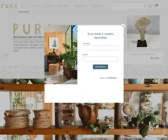 Purartesanos.cl(Artesanos del fin del mundo) Screenshot