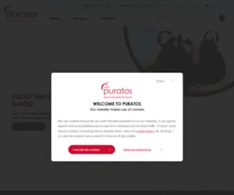 Puratos.co.id(Dedicated to bakers) Screenshot