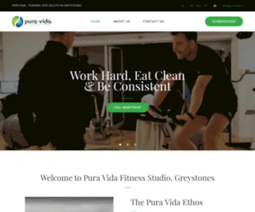 Puravida.ie(Pura Vida Fitness Studio) Screenshot