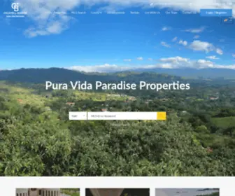 Puravidaparadise.com(Coldwell Banker Pura Vida Paradise) Screenshot