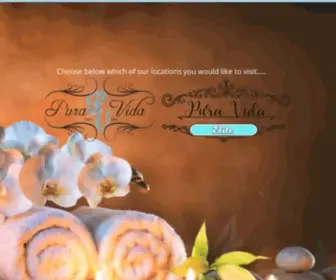 Puravidawaco.com(Pura Vida Spa and Salon) Screenshot