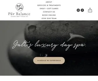 Purbalance.ca(Pur Balance) Screenshot