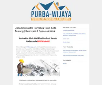 Purbawijaya.com(Purbawijaya Kontraktor) Screenshot